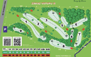 Mapa discgolfu