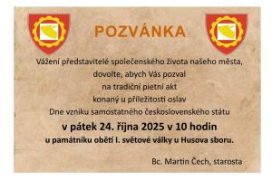 pozvánka